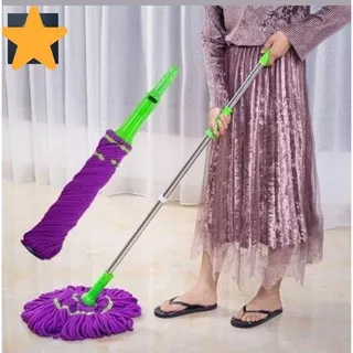 Alat Pel Lantai Putar 1109 - Twist MOP Twister Mop Magic Mop Putar Alat Pel Bulat Serbaguna Alat Pel Putar Murah Magic Twist Mop