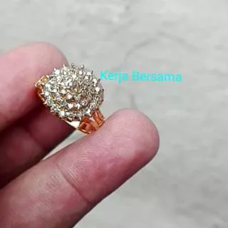 cincin borobudur berlian eropa minyak ikat emas