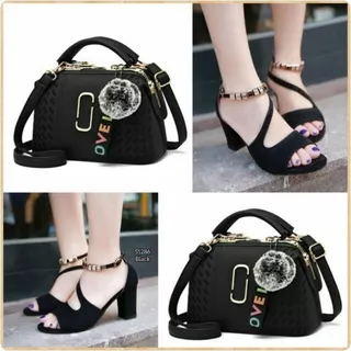 ZA@100RB 2 in 1  SATU SET TAS DAN SEPATU SIZE 36 - 40 Set Rn 03 & Wawa 1 set 800g