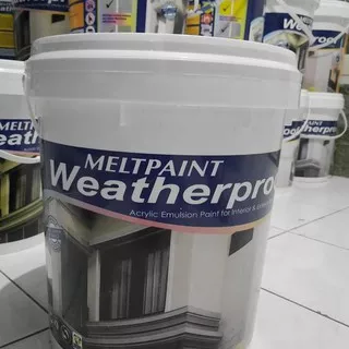 DI-9>> Meltpaint Weatherproof Cat Tembok 20kg Original 100% - Putih