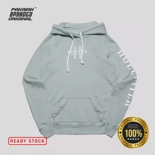 BRANDED MURAH - PULLOVER HOODIE BY HOLLISTER PRINT LOGO ORIGINAL BARU HIJAU DASK GREEN - PAKAIAN DISTRO ORI HODI HOLISTER OVERSIZE JAKET SWEATER KEREN IMPORT ATASAN KEKINIAN ABU ABU PRIA WANITA LENGAN PANJANG FASHION PREMIUM