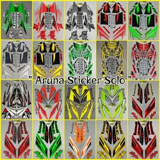 (COD) Sticker Striping Motor Kawasaki Ninja RR Ninja 250 RR Th. 2010-2011-2012-2013-2014-2013 SE