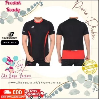 baju running lari gym fitnes baju olahraga pria/mans New balance (BNBB01)kaos olahraga Premium original