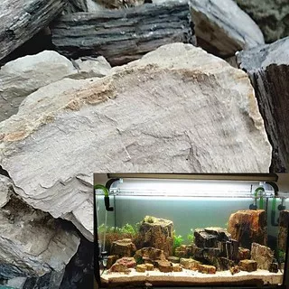 batu fosil kayu aquascape aquarium 1kg