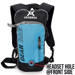 Tas ransel sepeda Gearbag Lubang Headset - Tas Punggung Sepeda Pria - Tas Ransel MTB - BACKPACK