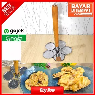 Cetakan peyek isi 5 lubang Cetakan Kue Pencetak Alat Cetak Peyek Pembuat Peyek Peyek Renyah Cetakan