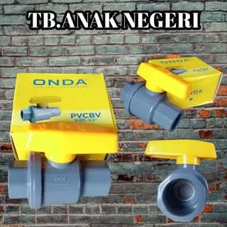 Ball valve stop kran 1/2 inch ONDA terbaik dikelasnya awet