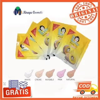 Marcks March Marck Mars Mac Mark Marsk  Bedak Beauty Powder sachet Refil Refill Tabur Isi Ulang Sachet Marcks 20gr g Gram Original