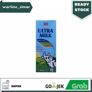 Susu UHT Ultramilk Full Cream 200ml | Susu UHT Full Cream | Susu Full Cream |  Susu Ultra Milk | UHT Full Cream |  Susu Ultra Milk 200ml | Ultramilk Full Cream