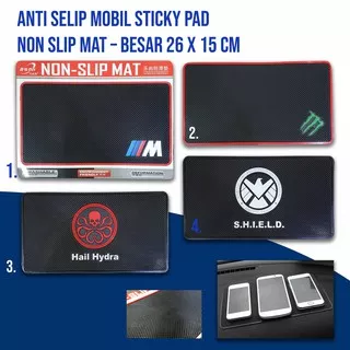 dust mat antislip mobil unik model logo