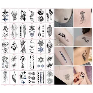 1 set TATTO TEMPORARY / TATO TEMPORER TAHAN AIR