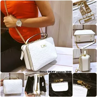 Tas dkny square 2046 sling bag super tas cewek tas wanita tas super slingbag tas selempang 