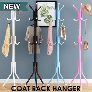 Stand Hanger Tree Clothes Hanger Umbrella Holder Stand Hanger Gantungan Baju Jaket Tas Multifungsi Coat Rack Hat Stand Hanger Rak - INTERESTING DEKORATION