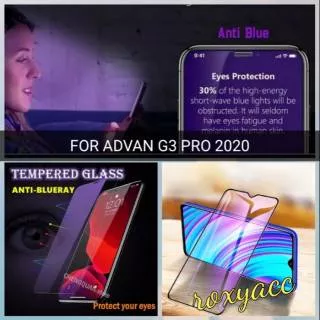 ADVAN G3 PRO 2020 ANTI GORES KACA / TEMPERED GLASS ANTI UV / ANTI RADIASI / ANTI BLUE LIGHT