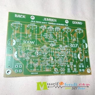 PCB Power Amplifier 300Watt MONO BACKSOUND JEMBER 307