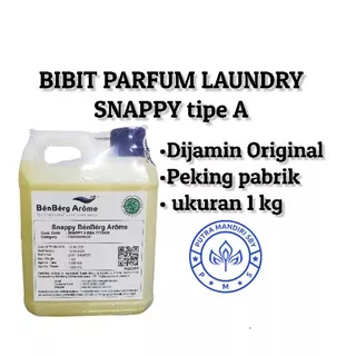 SNAPPY tipe A Bibit Parfum Laundry Original Benberg Arome