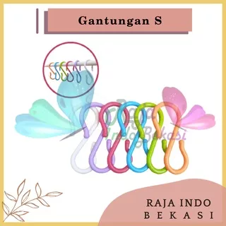 Hook S Gantungan Serbaguna Cantolan Pot Dinding Tembok Pot Gantung Pagar Bunga Tanaman Hias Kuat Bagus Hanger Pengait Sling - Bukan Gantungan Cantolan Besi Kawat