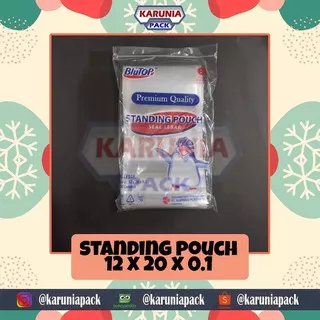 Standing Pouch Ukuran 12 x 20 cm Bisa berdiri