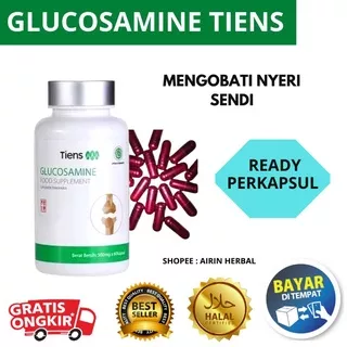 Glucosamine Tiens Original Ready Eceran Perkapsul Penguat Sendi Lutut dan Tulang