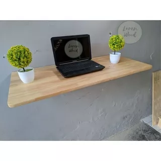 Meja lipat dinding,meja laptop, meja makan kayu jati Belanda 80x50