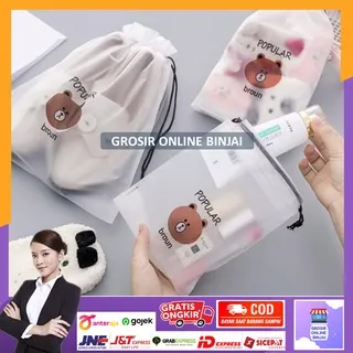 [READY] POUCH MAKE UP TRANSPARAN / POUCH MAKE UP TRAVEL / POUCH MAKE UP LUCU