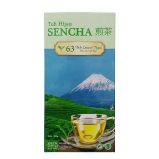 Teh 63 Enam Tiga Sencha Teh Hijau Jepang Tea 300gram Original