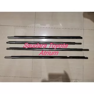 weatherstrip pelipit karet kaca luar toyota altis type G 2001-2007