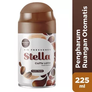 Stella Matic Refill Premium Caffee Latte 225 ml - Refill Pengharum Ruangan Otomatis
