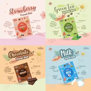 BPOM Daisy Organic / Face Mask Greentea / Milk / Chocolate / Strawberry travel size 20 gr