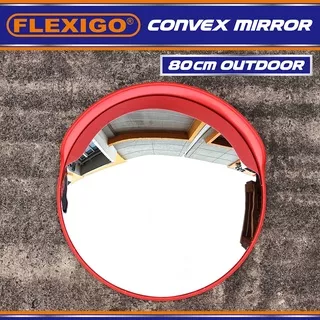 Convex Mirror 80 cm Kaca Cermin Cembung Simpang Jalan Outdoor / Indoor