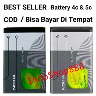 Batre Baterai Battery Ori Nokia BL4c BL 4C BL-4C / BL5C BL 5C BL-5C Oc OC Original 95%