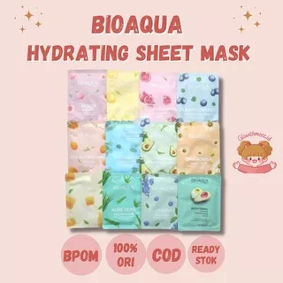 Bioaqua Sheet mask | Sheet Mask Bioaqua | Sheet Mask bioaqua 12pcs | Masker Wajah Bioaqua | Masker Bioaqua | Masker Wajah Sheet Mask | Bioaqua Essence