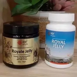 HDI Royale Jelly Liquid  150 gram / Royal Jelly  150 mg isi 60 tablet isi 60 Segel Original