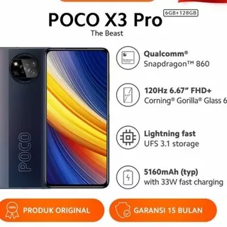 POCO X3 PRO [8/256] - [6/128] °Snapdragon 860° Garansi Resmi Xiaomi Indonesia