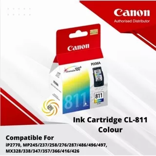 Tinta Canon Ink Cartridge  CL- 811 Color Resmi