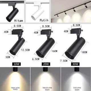 LAMPU LED TRACK LIGHT COB 10W / LAMPU SPOTLIGHT REL 10 WATT HL X1010
