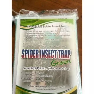 spider insect trap Green&Yellow isi 20lembar