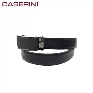 Caserini Men`s Auto Buckle Belt (Ikat Pinggang Pria) CS211203-17 115cm Black
