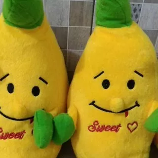 ? boneka bantal karakter buah pisang lucu murah ka5a ?