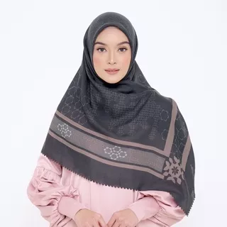 BIA x Dewi Fitri - Edna Onyx Scarf Kerudung Segi Empat - Edisi Hagia Sophia