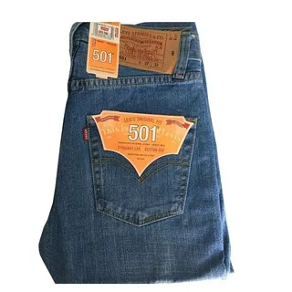 Celana jeans Pria Model Standar levis 501 import / Celana jeans lelaki berqualitas / Celana Original