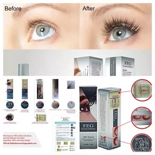 FEG EYELASH ENHANCER - SERUM PENUMBUH & PELENTIK BULU MATA ORIGINAL