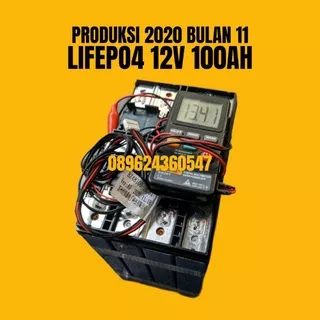 Battery Baterai Lifepo4 Prismatik 100AH 12V 12.8V Lithium 2020 Not Aki