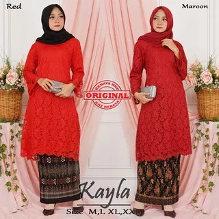 BAJU KURUNG BROKAT KAYLA /KEBAYA KNF