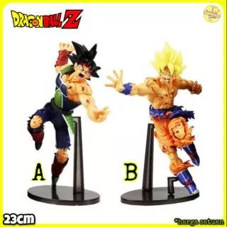 Action Figure DRAGON BALL Z 23CM - Miniatur Pajangan Mainan Bardock Son Goku Ssj1 Songoku