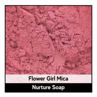 Mica Powder by Nurture Soap/Flower Girl/Pewarna Mica Cosmetic Grade/Pewarna Sabun Lips Bathbomb USA