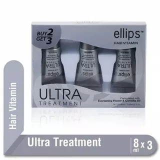 Ellips / ELLIPS Ultra Treatment Tube 2+1 box Vitamin Rambut