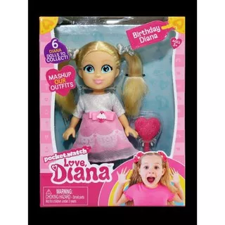 Mainan Anak Original Boneka Love Diana 6 inch Doll