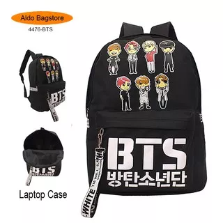 Tas Ransel Kpop BTS Chibi Korean Style Lucu !!!