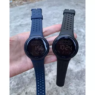 JAM TANGAN SPORT NIKE Digital Bulat Free Box Diameter 4 Cm Jam Tangan Cewek Cowok Nyke Pria Wanita